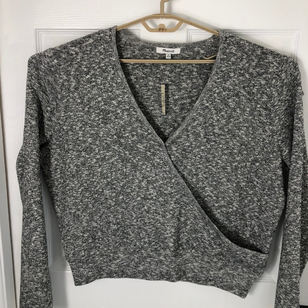 NWT Madewell Wrap-Front Pullover Sweater Size 2X